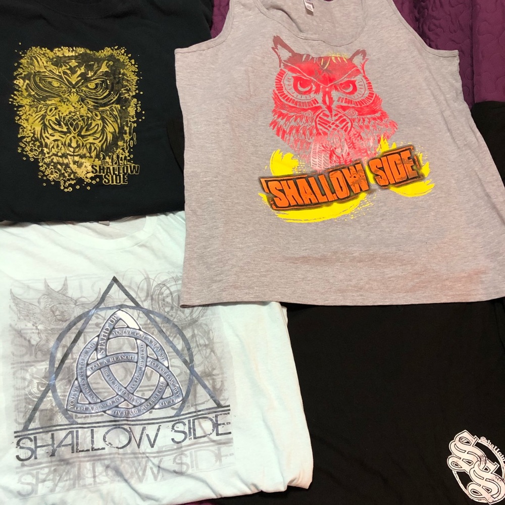 🎸 BUNDLE DEAL 🎸 Shallow Side Band Shirt Bundle